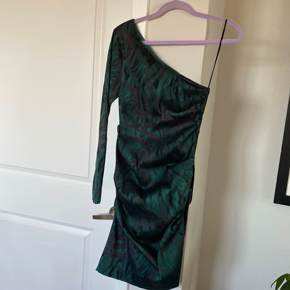 Nicole Miller one shoulder dress